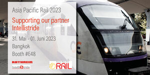 Asia Pacific Rail vom 31.05. - 01.06.2023
